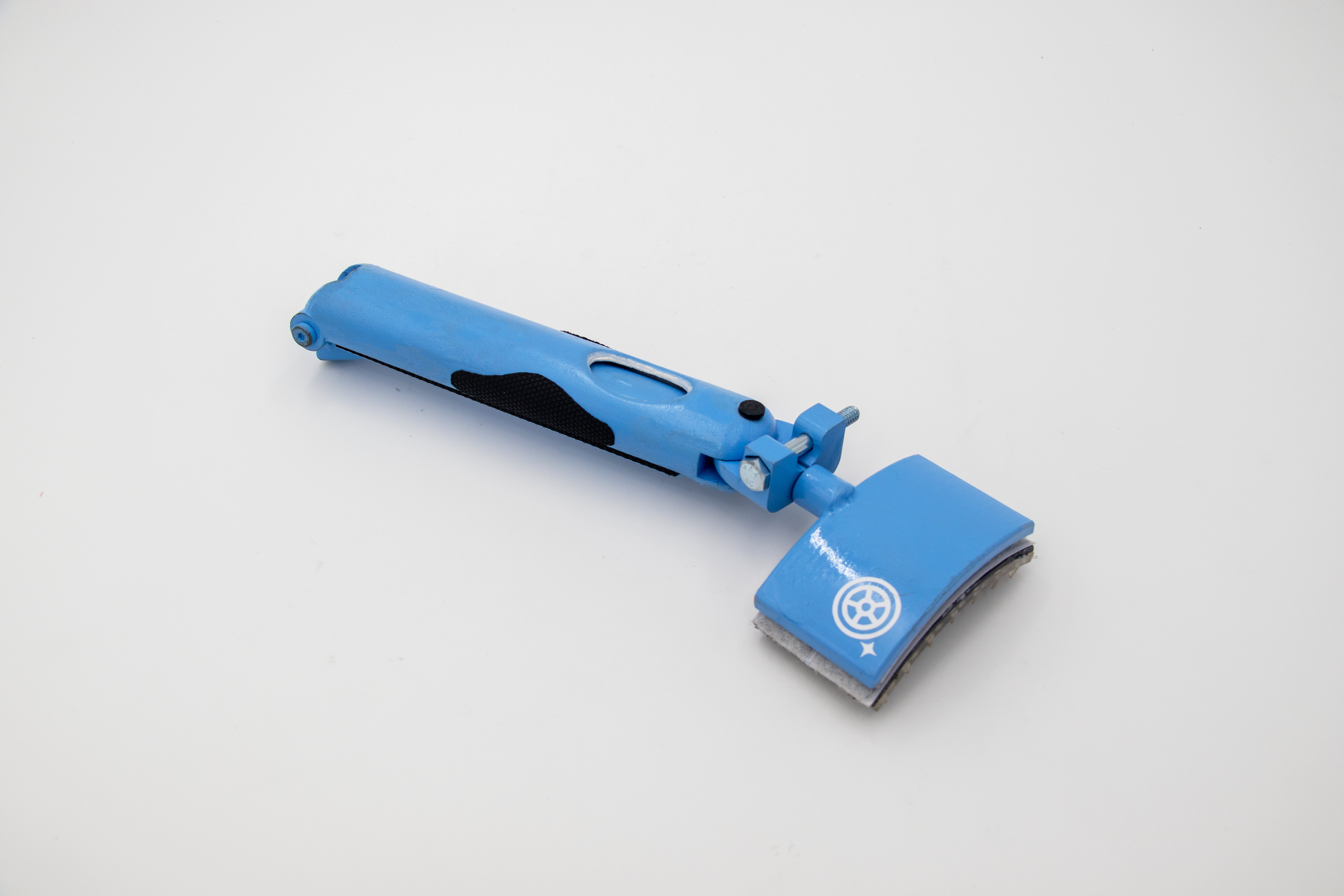 CasterClean product with handle collapsed
